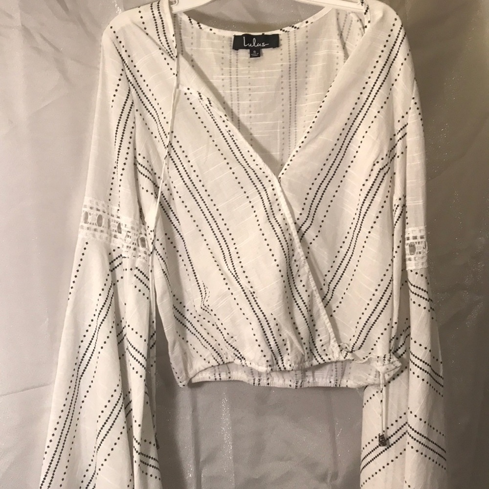 Long sleeve blouse